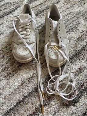 Nike Low-Top Sneakers with Gold-Tip Laces